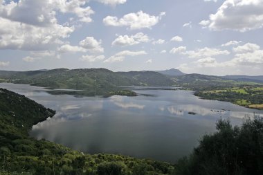 Göl lago della liscia, su deposu, İtalya