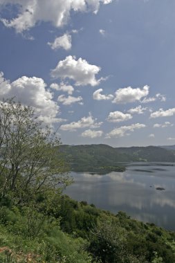 Göl lago della liscia, Sardunya, İtalya