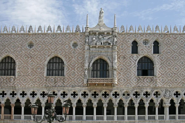 Benátky, palazzo ducale, Itálie — Stock fotografie