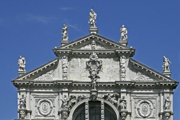 Veneza, detalhe da fachada, Itália — Fotografia de Stock