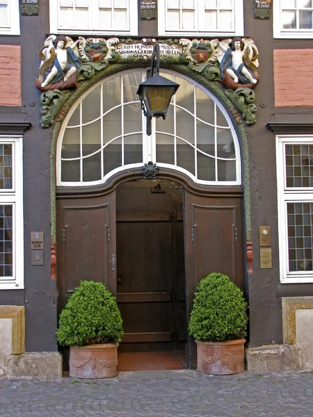 Timbered будинок в Osnabrueck, Німеччина — стокове фото
