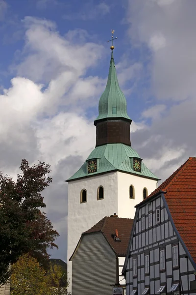 Nikolai-kilise kötü essen, Almanya — Stok fotoğraf