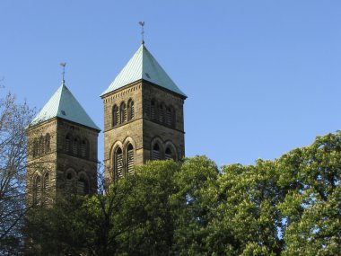 Herz-Jesu-Church in Osnabrueck, Germany clipart