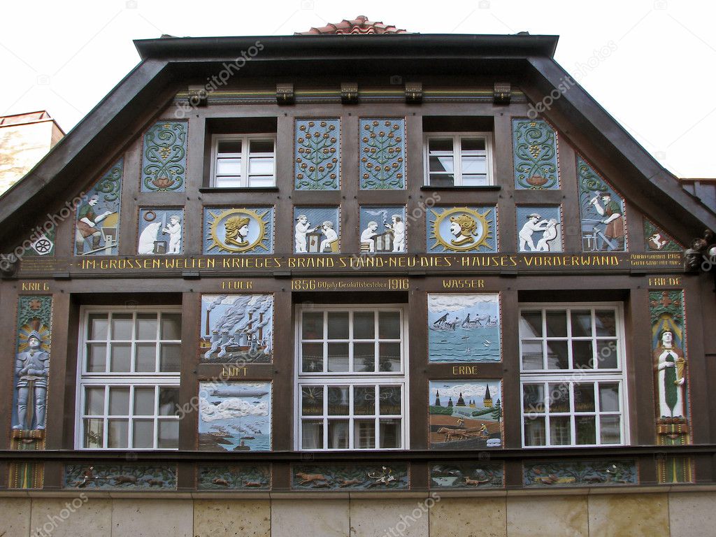 Timbered house in Osnabrück, Germany