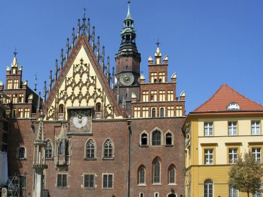 Wroclaw, breslau, Polonya, rynek