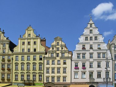 Wroclaw, breslau, Polonya, rynek