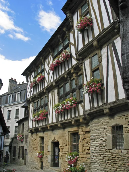Quimperle, Timbered house in France — Stock Photo, Image