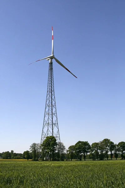 Wind power station in Germany — Stock Photo, Image