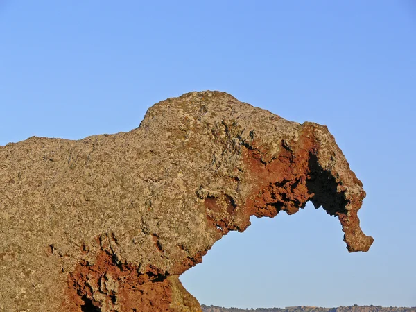 Olifant-rock, l'elefante, Sardinië — Stockfoto
