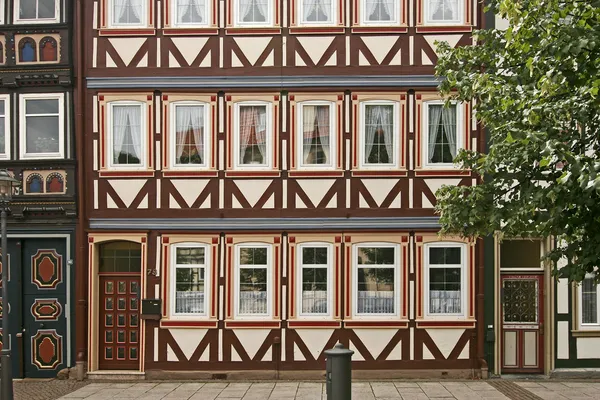 Duderstadt, casa de madera, Alemania — Foto de Stock
