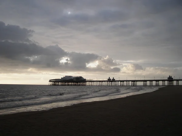 stock image Coastline with pier