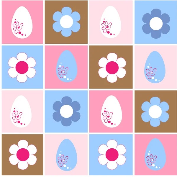 Easter background seamless — Stock Vector