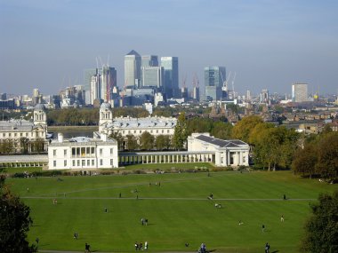 Greenwich park in London clipart