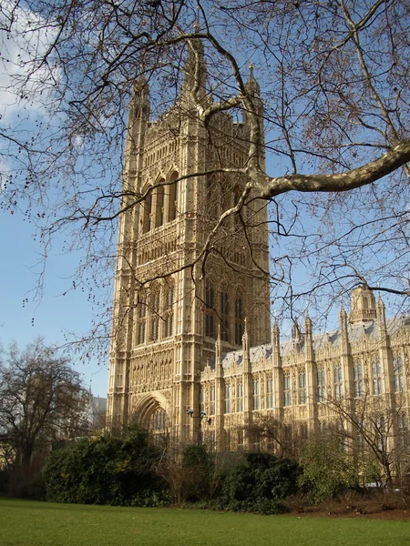 Izby Parlamentu, Londyn, Wielka Brytania — Zdjęcie stockowe