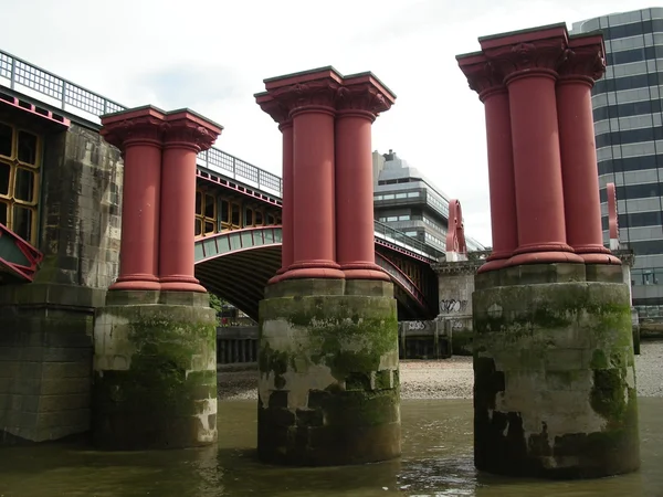 Blackfriars γέφυρα, Λονδίνο, Ηνωμένο Βασίλειο — Φωτογραφία Αρχείου