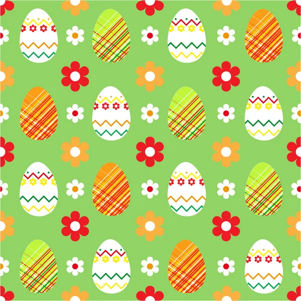 Fond de Pâques sans couture — Image vectorielle
