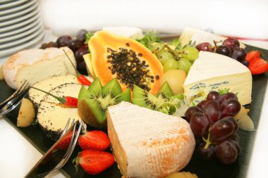 Cheese platter clipart