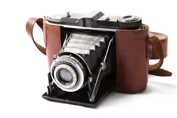 Antike, alte Fotokamera — Stockfoto