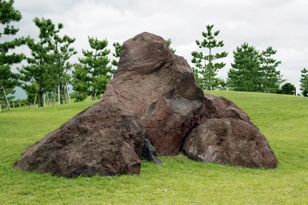 Скеля в парку Стокове Фото