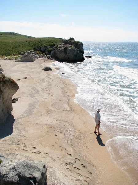 Kadınlar deniz kenarı.