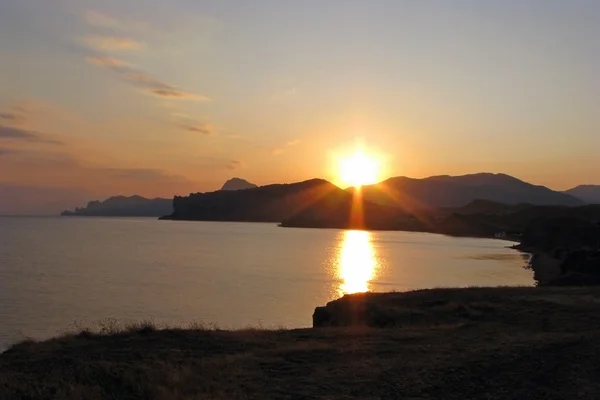 Gün batımı.