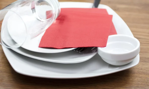 stock image Set of dishes