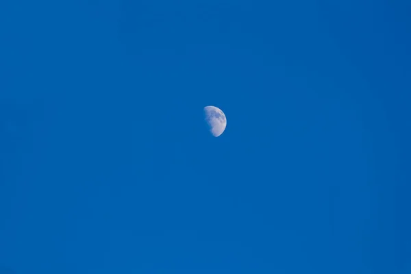 Stock image Blue sky with moon