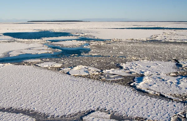 Замерзшее Балтийское море Стоковое Фото