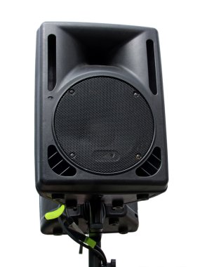 Isolated speaker clipart