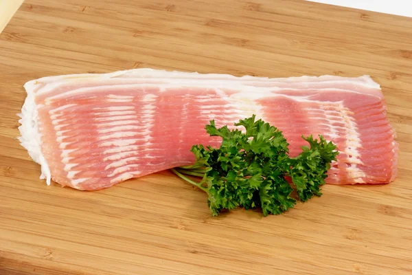 Bacon con prezzemolo — Foto Stock