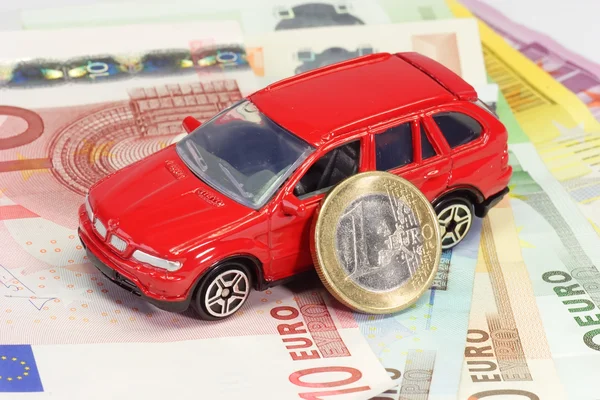 Financiamento automóvel — Fotografia de Stock