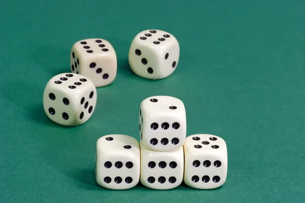A lot of dices — Stock Photo, Image