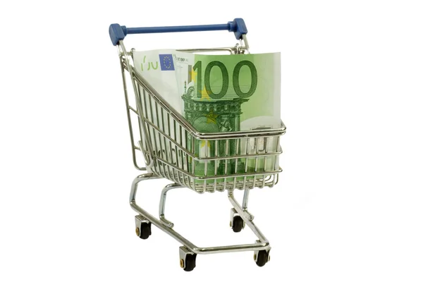 Billete de cien euros — Foto de Stock