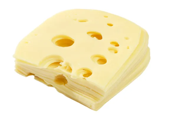 Peynir dilimleri — Stok fotoğraf