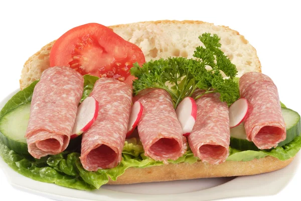 Läckra sandwich — Stockfoto