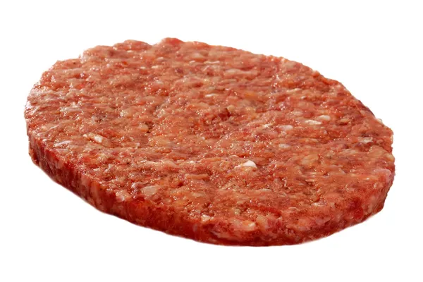 Сирої гамбургер м'ясо — стокове фото