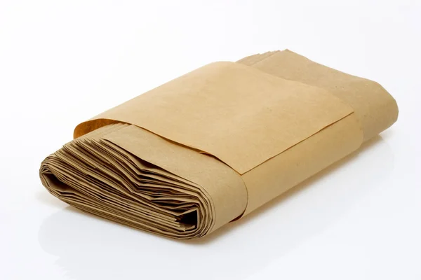 茶色の紙袋 — ストック写真