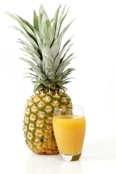 Pineapple with juice — Stock Photo, Image