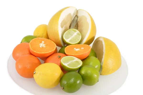 Fruits sur une assiette — Photo