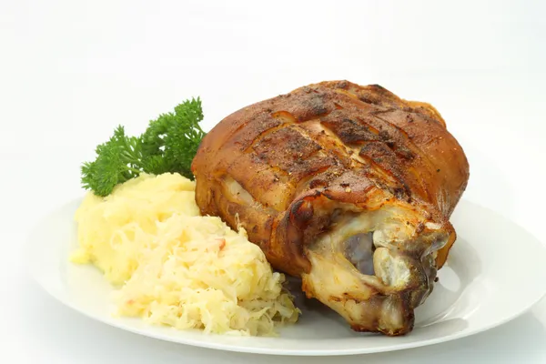 Bavarian knuckle of pork — Stock Photo, Image