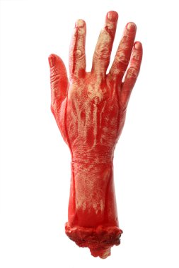Bloody hand clipart