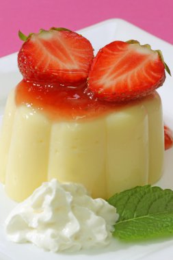 vanilyalı puding