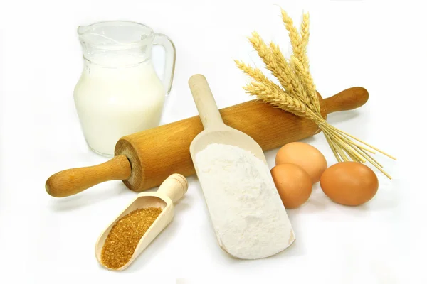 Baking ingredients — Stock Photo, Image