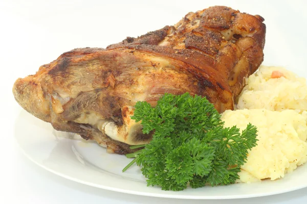 Bavyera domuz knuckle — Stok fotoğraf