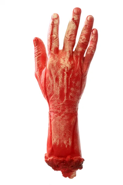 Blodiga hand — Stockfoto