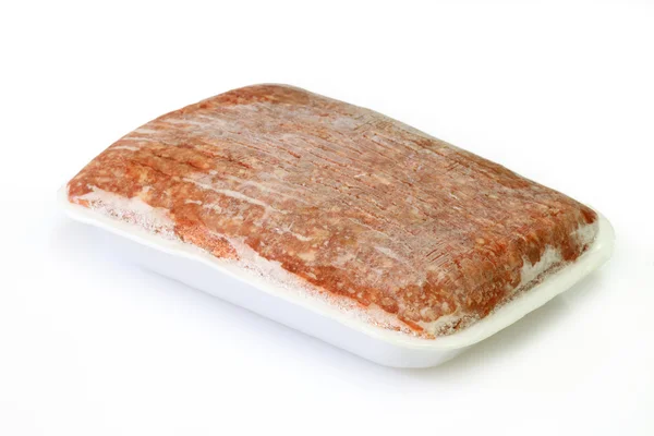 Pão de carne congelado — Fotografia de Stock