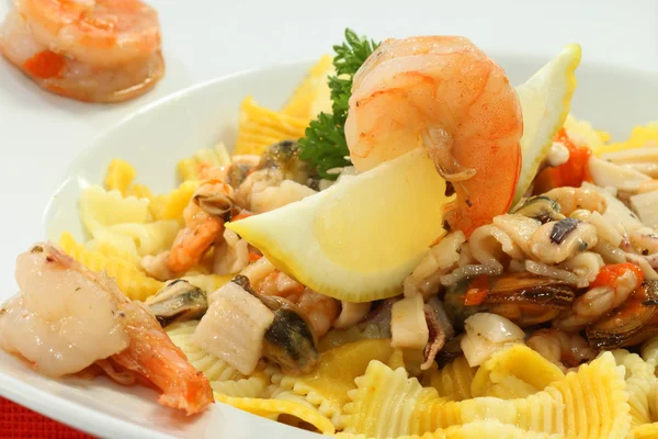 Seafood dinner — Stock Photo, Image