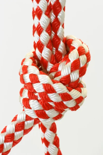 З вузлом мотузка — стокове фото