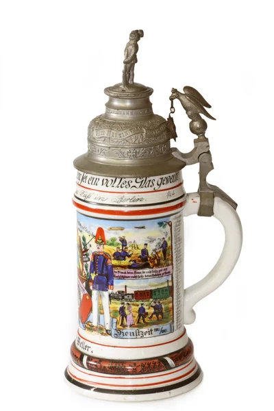 Vintage beer jug — Stock Photo, Image