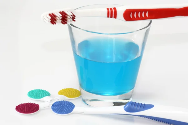 Tongue cleaner — Stock Photo, Image
